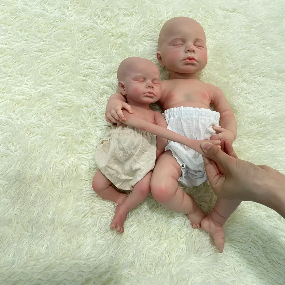 Image of Reborn Baby Dolls Differnt Months 2 Babies Artist Painted Collector