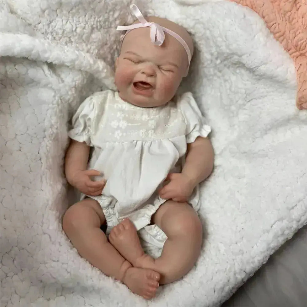 Image of Reborn Baby Dolls 1 Pc 18 Inches Maria Silicone Reborn Doll Handmade