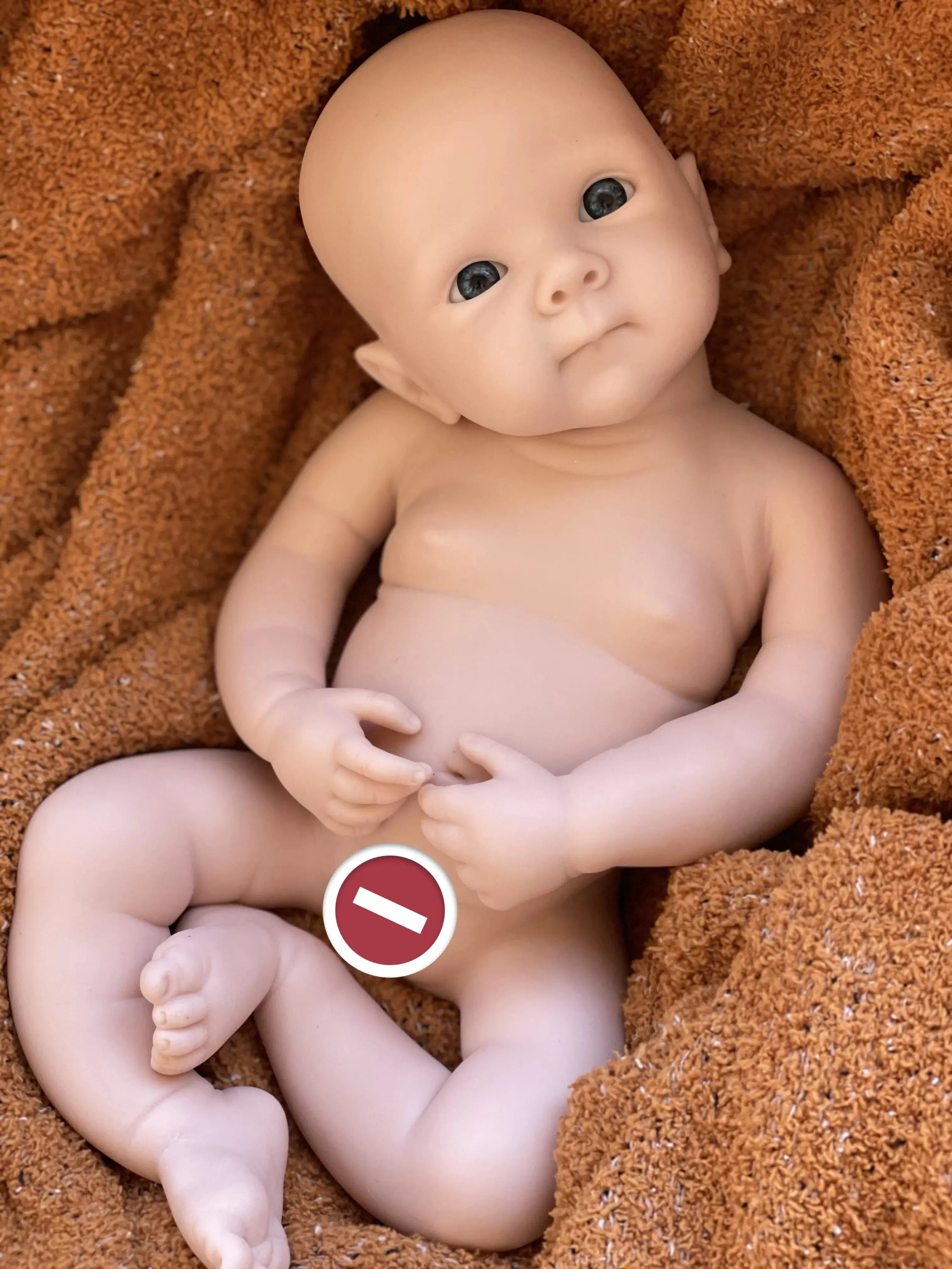 Image of Reborn Baby Dolls 18Inch Unpainted Girl Bettie Reborn Dolls Open