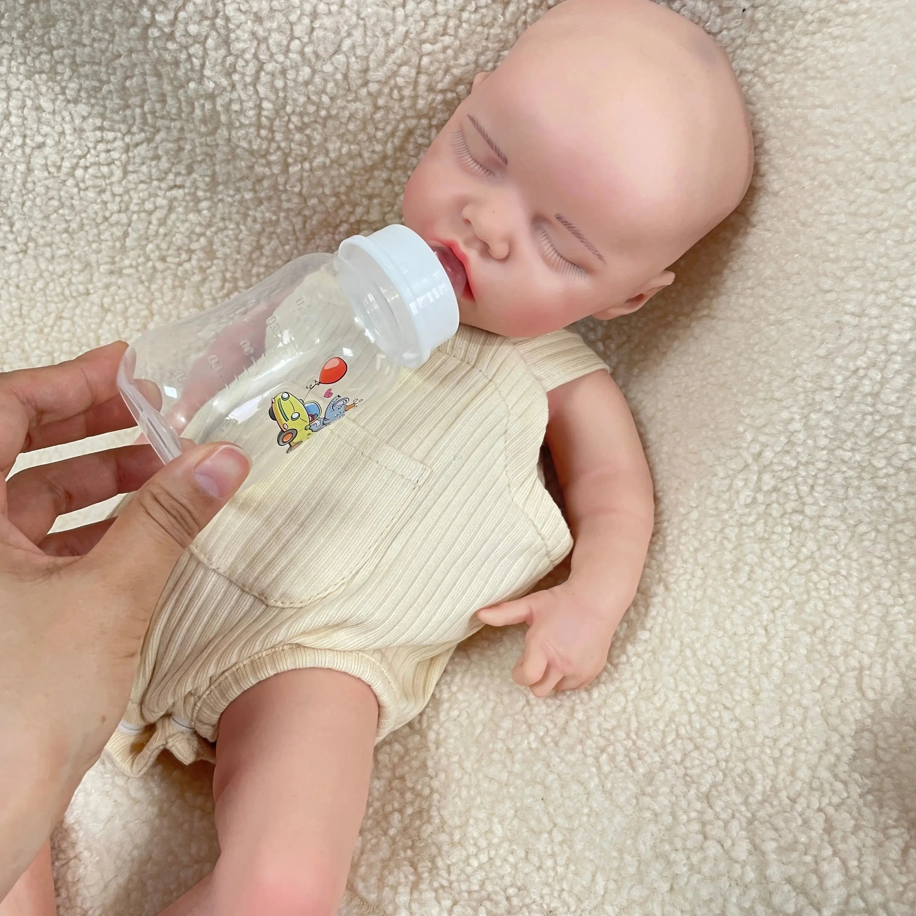 Image of Reborn Baby Dolls 18-Inch Artificial Silicone Reborn Baby Doll –