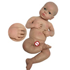 Image of Reborn Baby Dolls 45Cm Boy/Girl Loulou All Silicone Reborn Doll