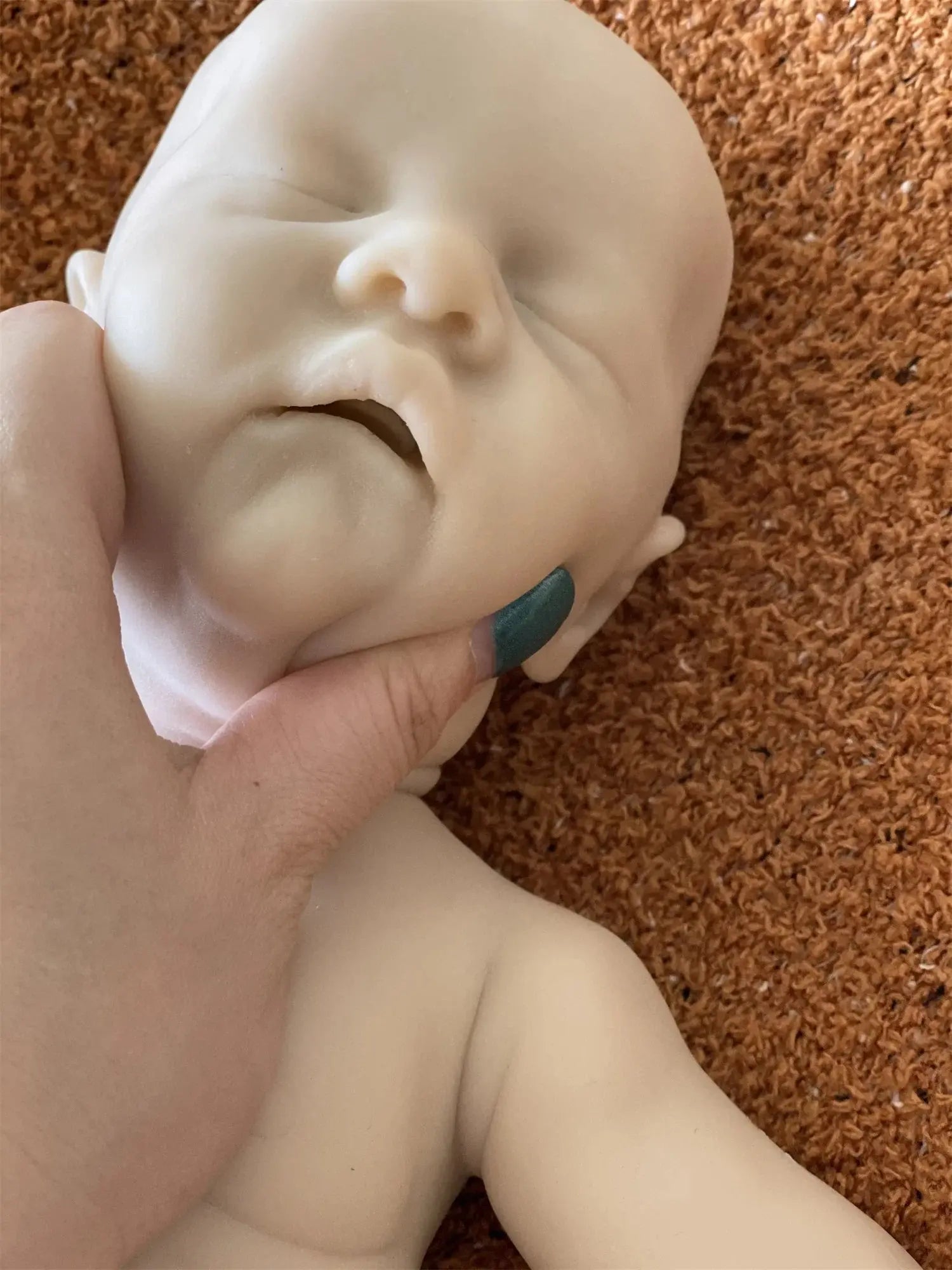 Image of Reborn Baby Dolls Bebê Reborn Dolls 16Inch Boy Levi Painted/Unpainted