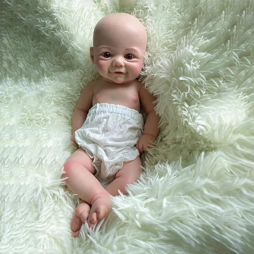 Image of Reborn Baby Dolls Soft 18 Inch Reborn Doll Full Body Platinum