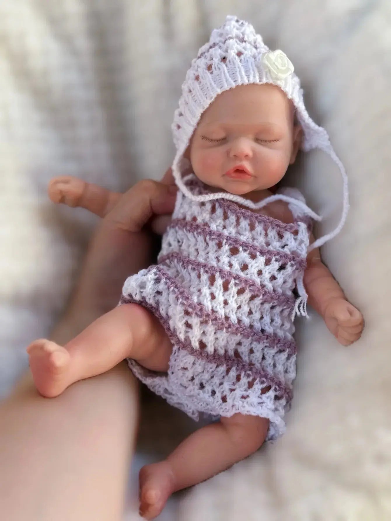 Image of Reborn Baby Dolls 1 Pc 10 Inch Full Body Silicone Bebe Reborn Girl