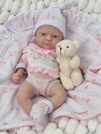 Image of Reborn Baby Dolls 12" Micro Preemie Soft Silicone Baby Doll Full Body