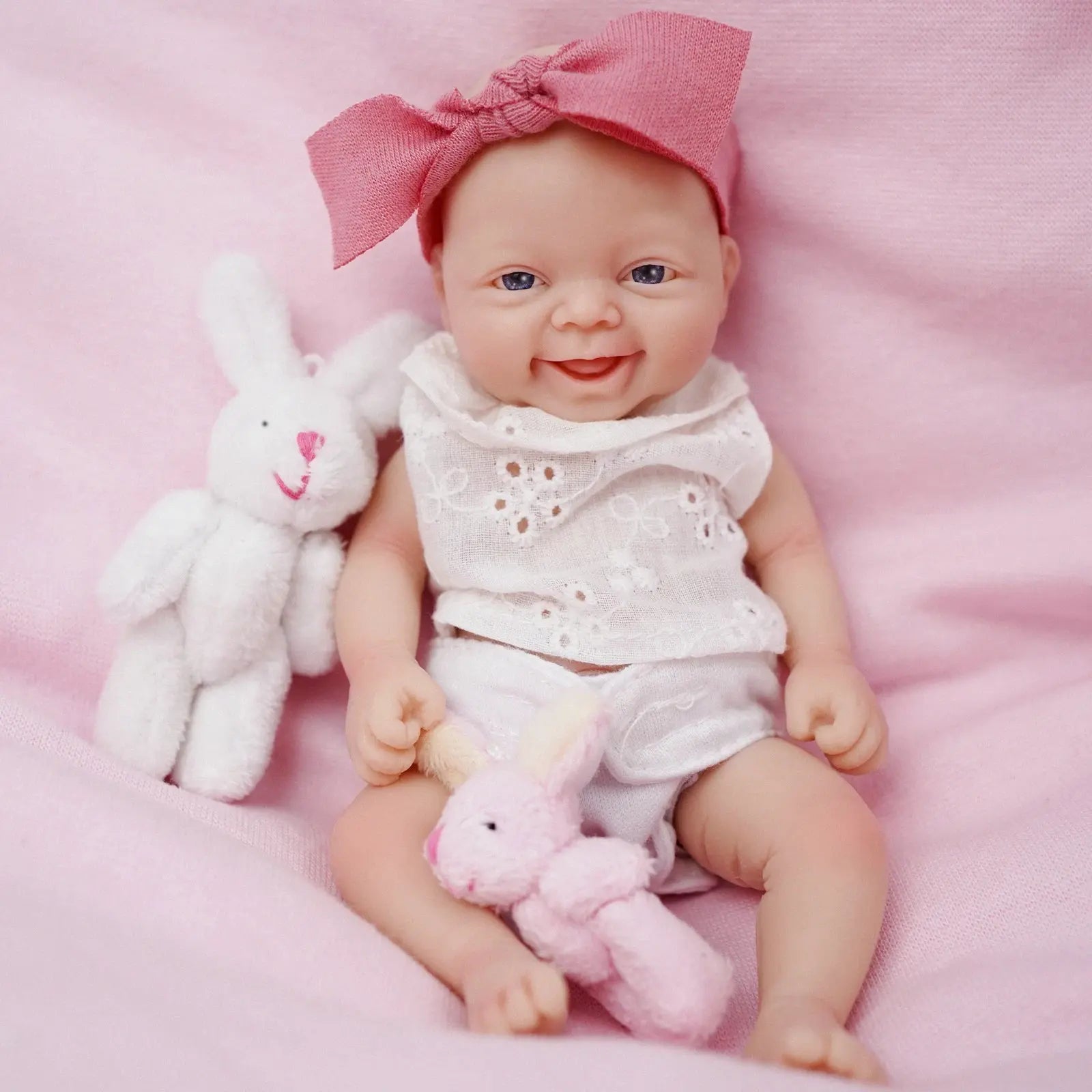 Image of Reborn Baby Dolls 7 Inch Bebe Reborn Mini High Quality Original