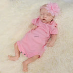 Image of Reborn Baby Dolls Authentic 17" African American Reborn Baby Doll