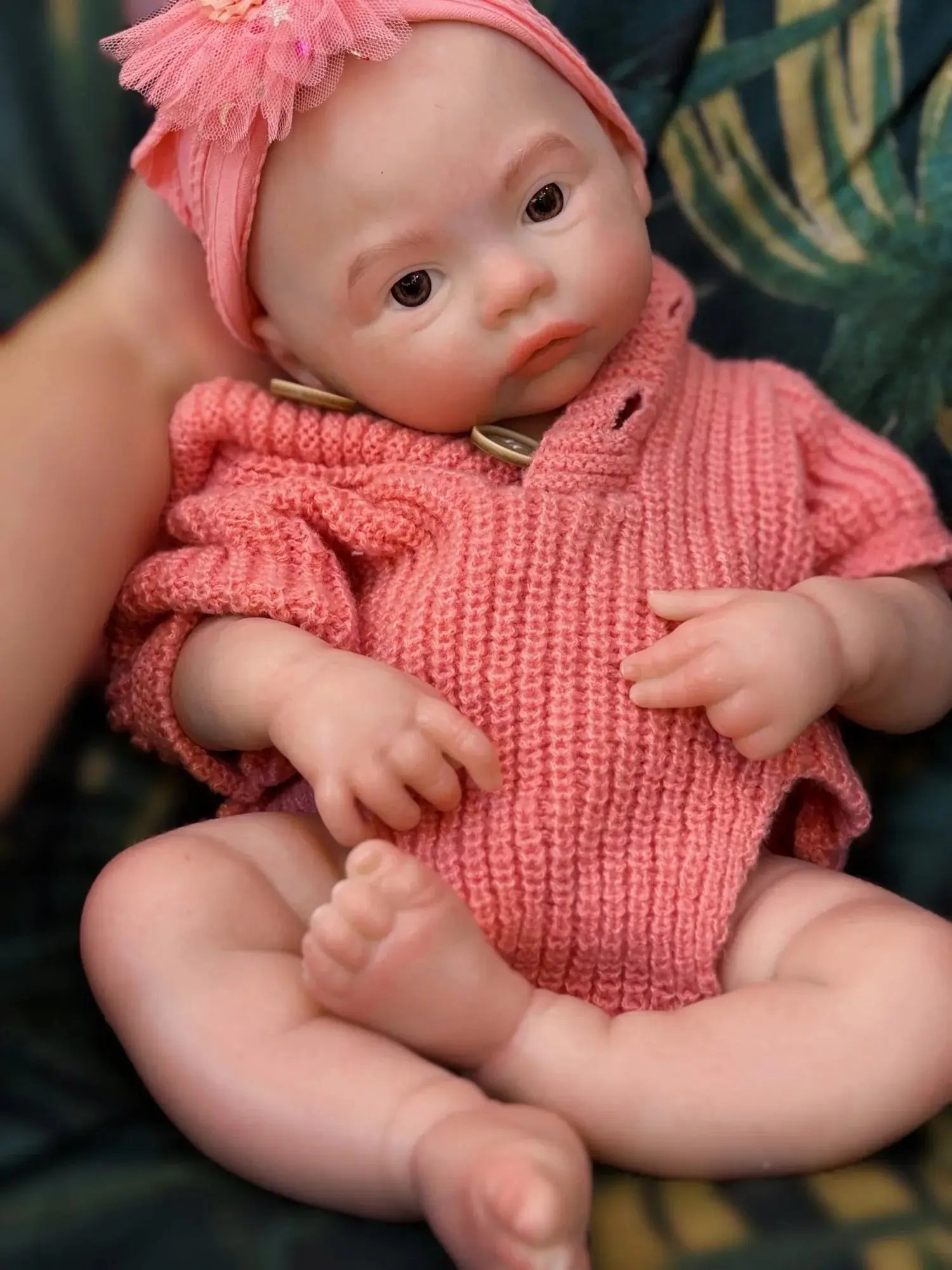 Image of Reborn Baby Dolls 18Inch Open Mouth Meadow Bebe Girl Reborn Baby Doll