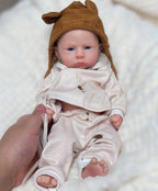 Image of Reborn Baby Dolls 33Cm Painted/Unpainted Silicone Boy Bebe Reborn