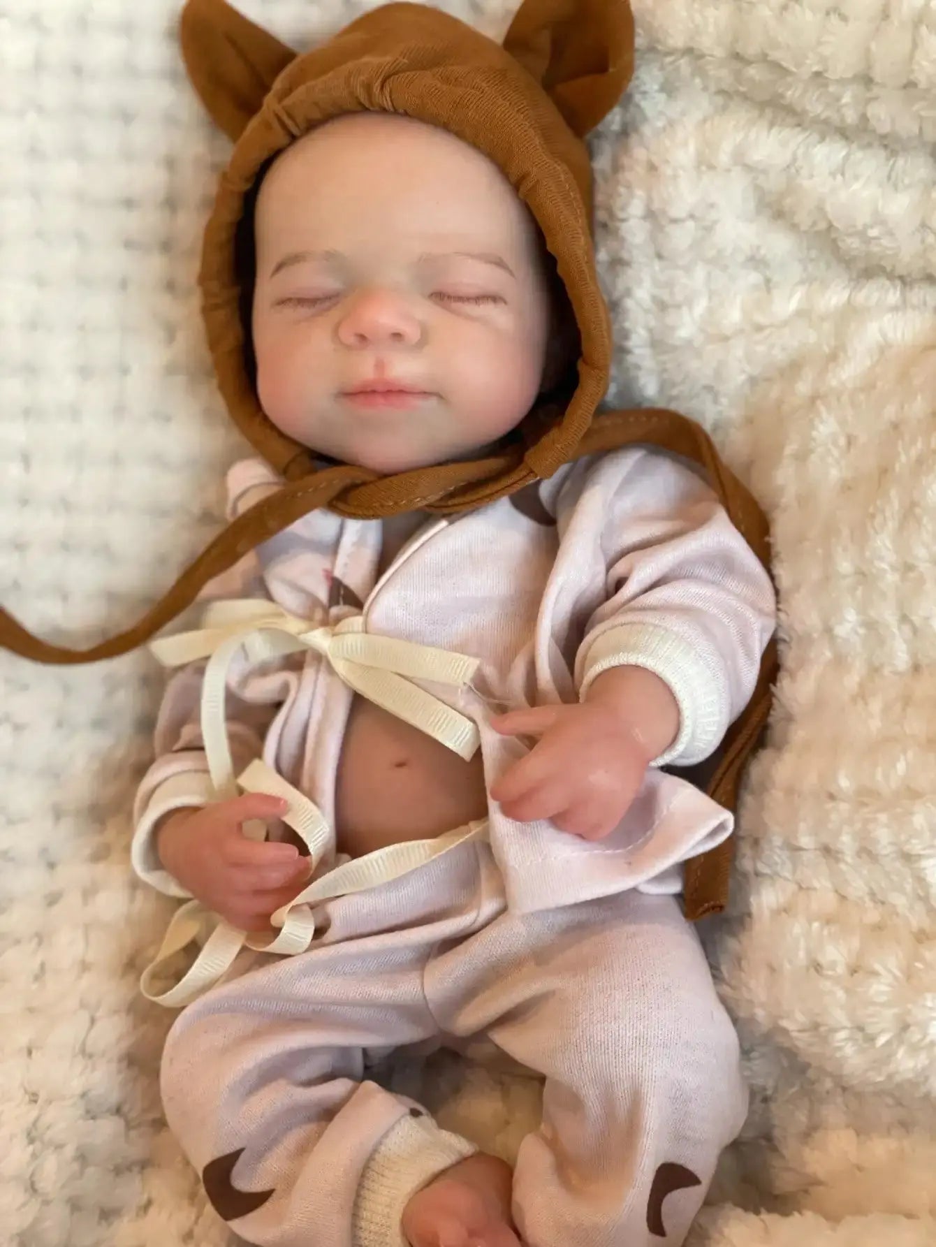 Image of Reborn Baby Dolls Saskia 13-Inch Silicone Pascale Reborn Doll: A