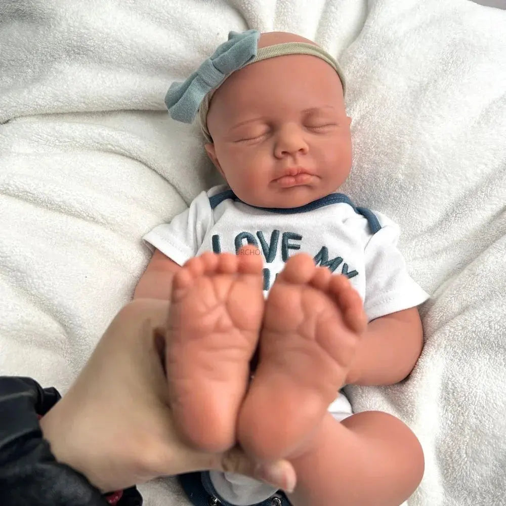 Image of Reborn Baby Dolls 20Inch Soft Silicone Reborn Baby Boy/Girl Loulou