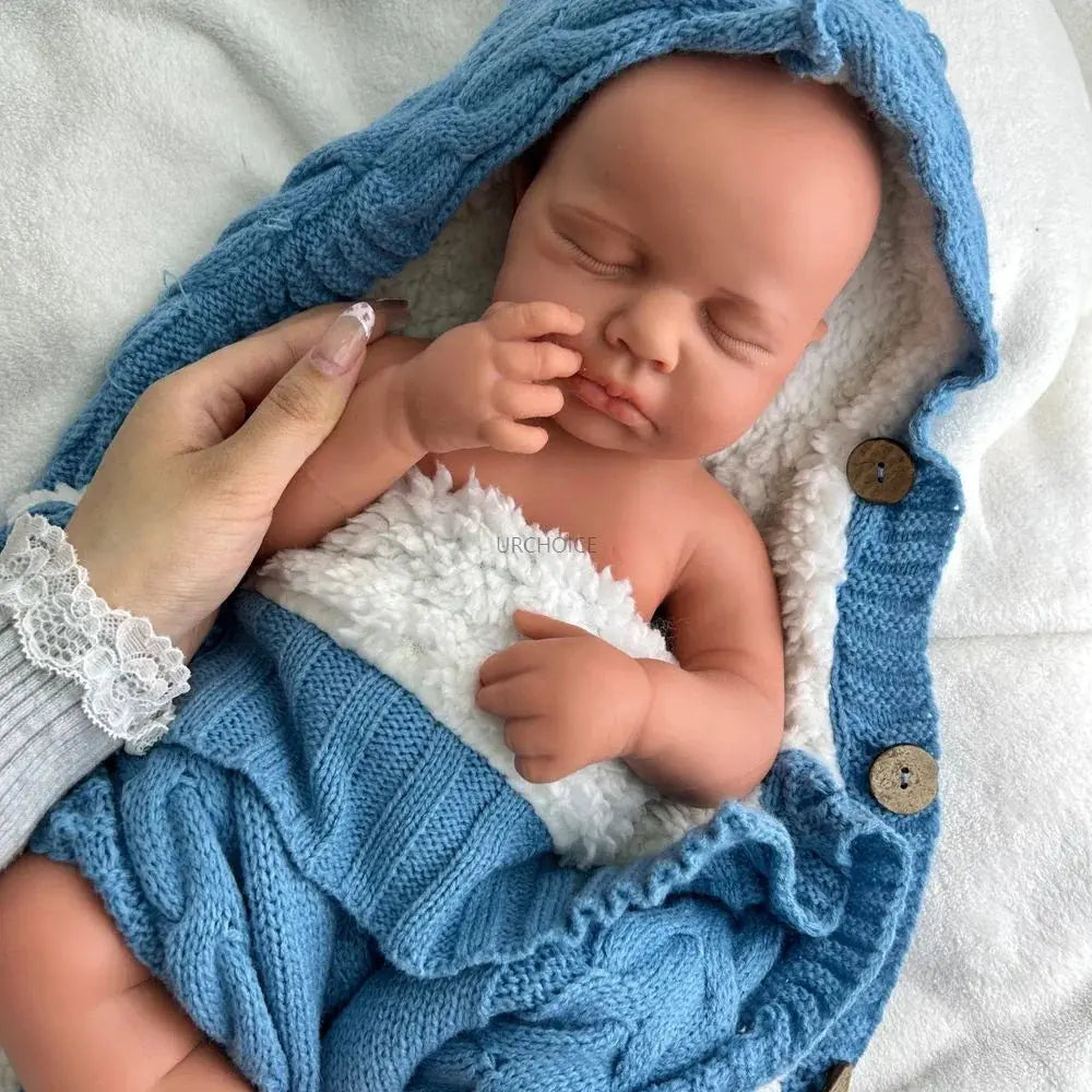 Image of Reborn Baby Dolls 20Inch Full Solid Soft Baby Loulou Waterproof
