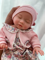 Image of Reborn Baby Dolls 35Cm Cuddly Whold Body Solid Silicone Bebe Reborn