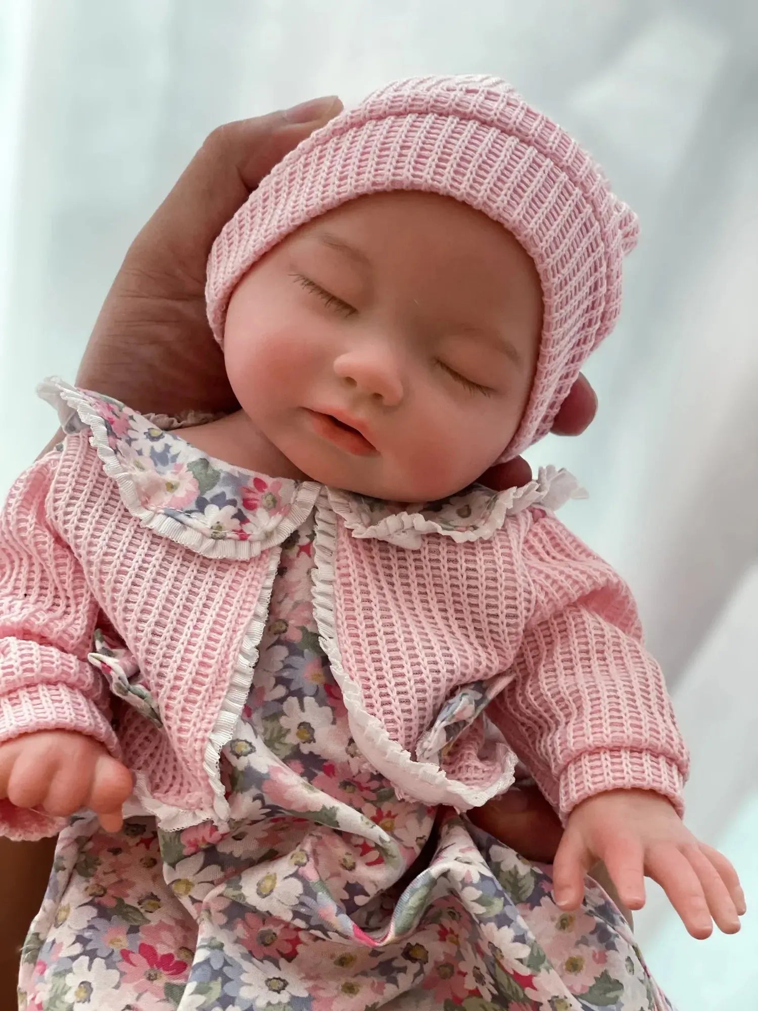 Image of Reborn Baby Dolls 35Cm Cuddly Whold Body Solid Silicone Bebe Reborn
