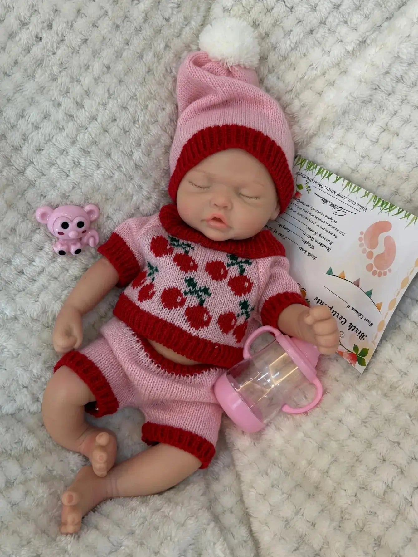 Image of Reborn Baby Dolls 13 Inch Lifelike Silicone Bebe Reborn Doll Girl