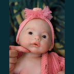 Image of Reborn Baby Dolls 45Cm Meadow Can Open Mouth  Solid Bebe Reborn De