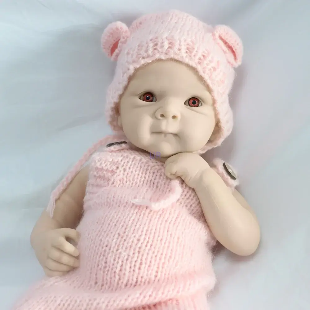 Image of Reborn Baby Dolls 19 Inch Lifelike Silicone Reborn Baby Doll Girl