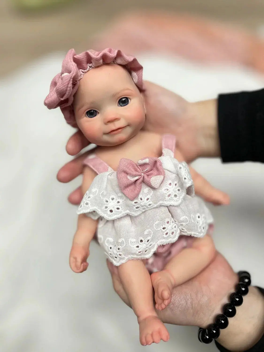 Image of Reborn Baby Dolls 26Cm Cute Maddie Waterproof Reborn Baby Girl With