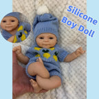 Image of Reborn Baby Dolls 33Cm Washable Coco Full Body Silicone Bebe Reborn