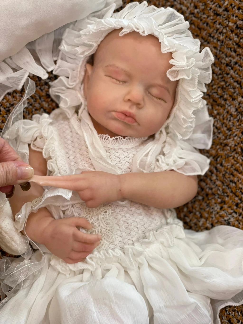 Image of Reborn Baby Dolls 45Cm Boy/Girl Loulou All Silicone Reborn Doll