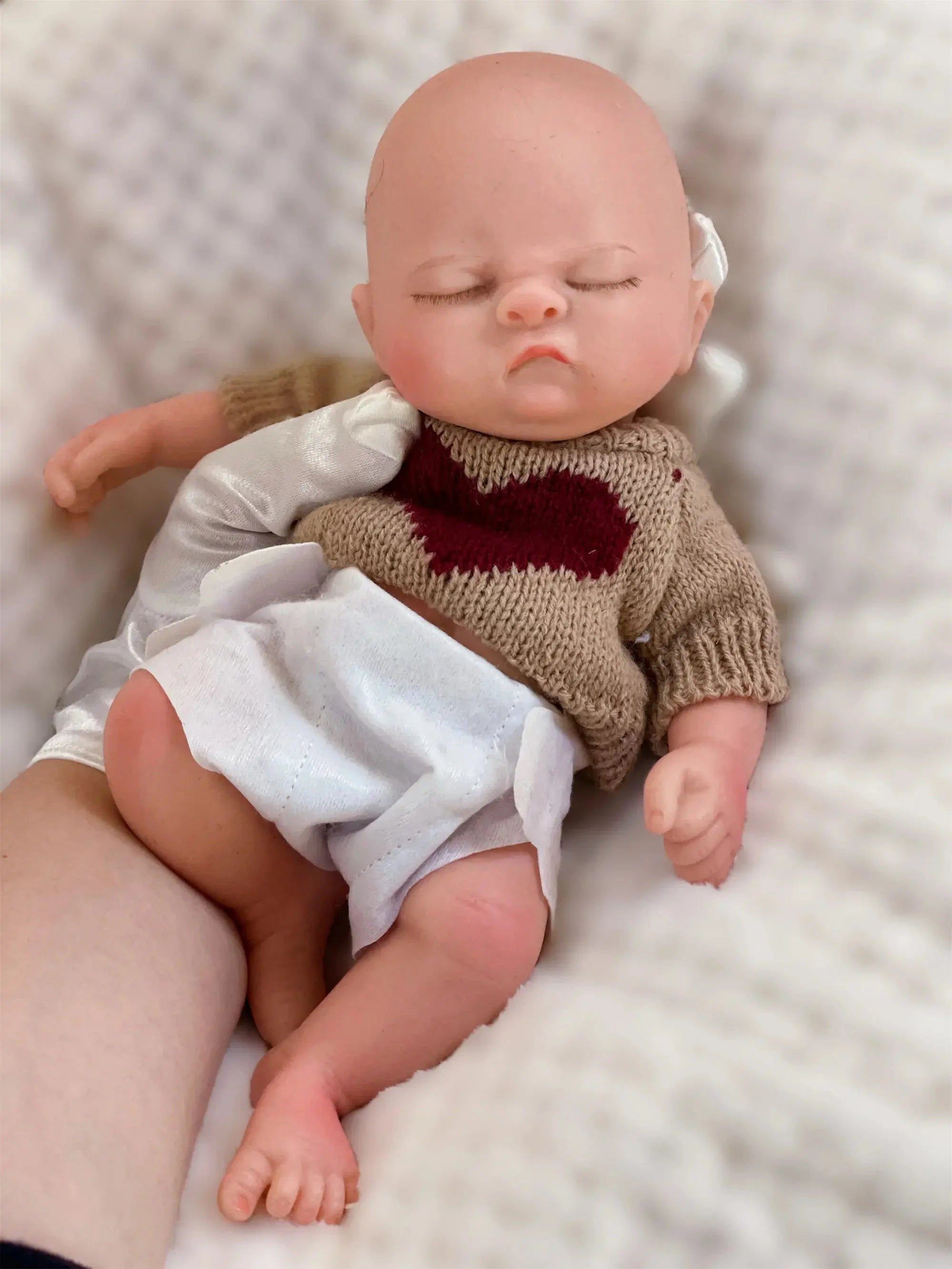 Image of Reborn Baby Dolls 10Inch Silicone Boy Reborn Baby Doll Full Body Soft