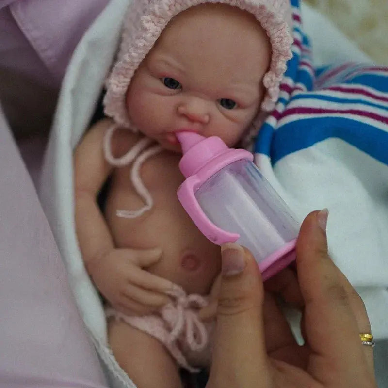 Image of Reborn Baby Dolls 12 Inch Cute Full Body Soft Silicone Baby Doll Girl