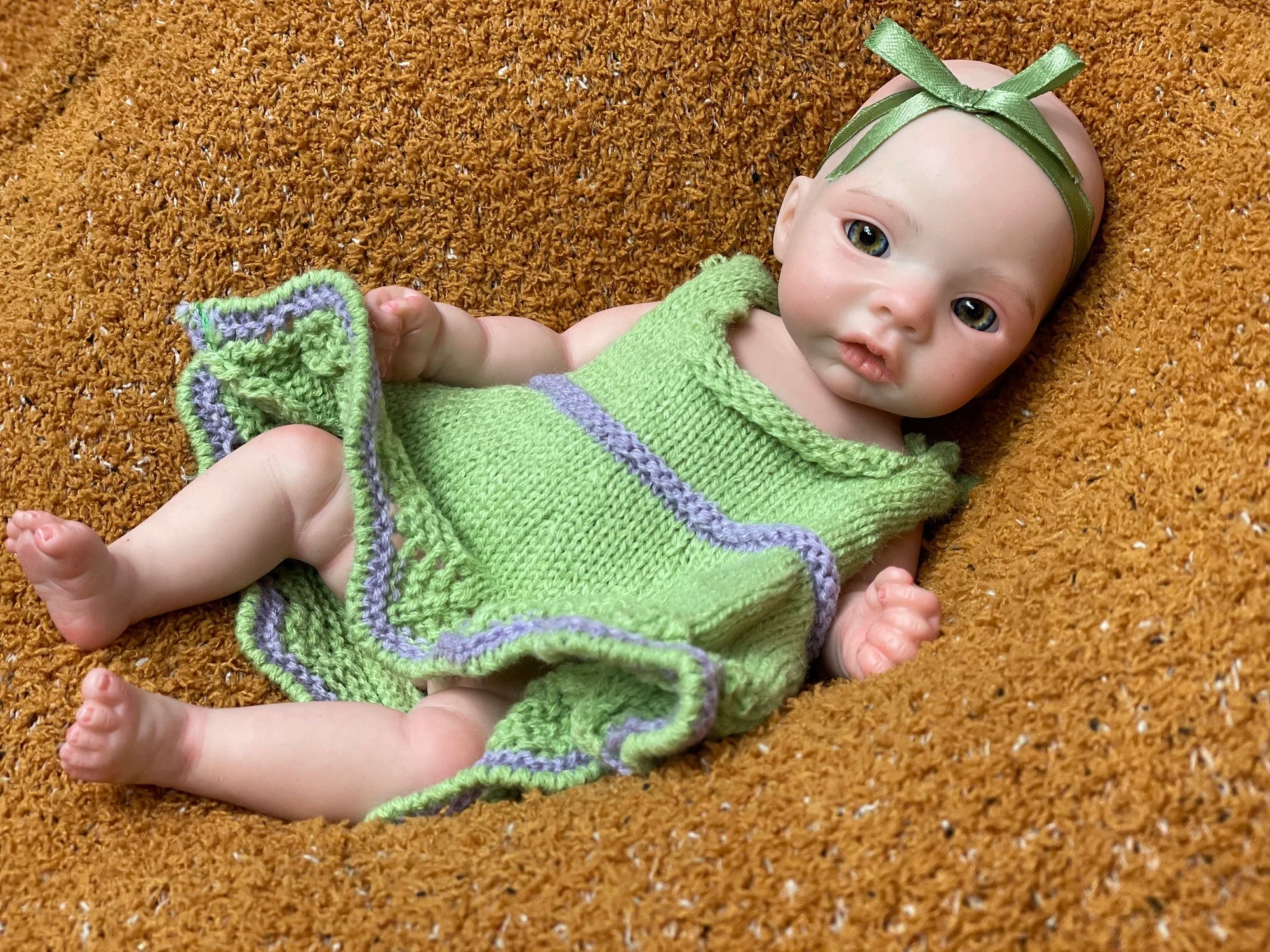 Image of Reborn Baby Dolls 11 Styles/ 26Cm Waterproof Close/Open Solid