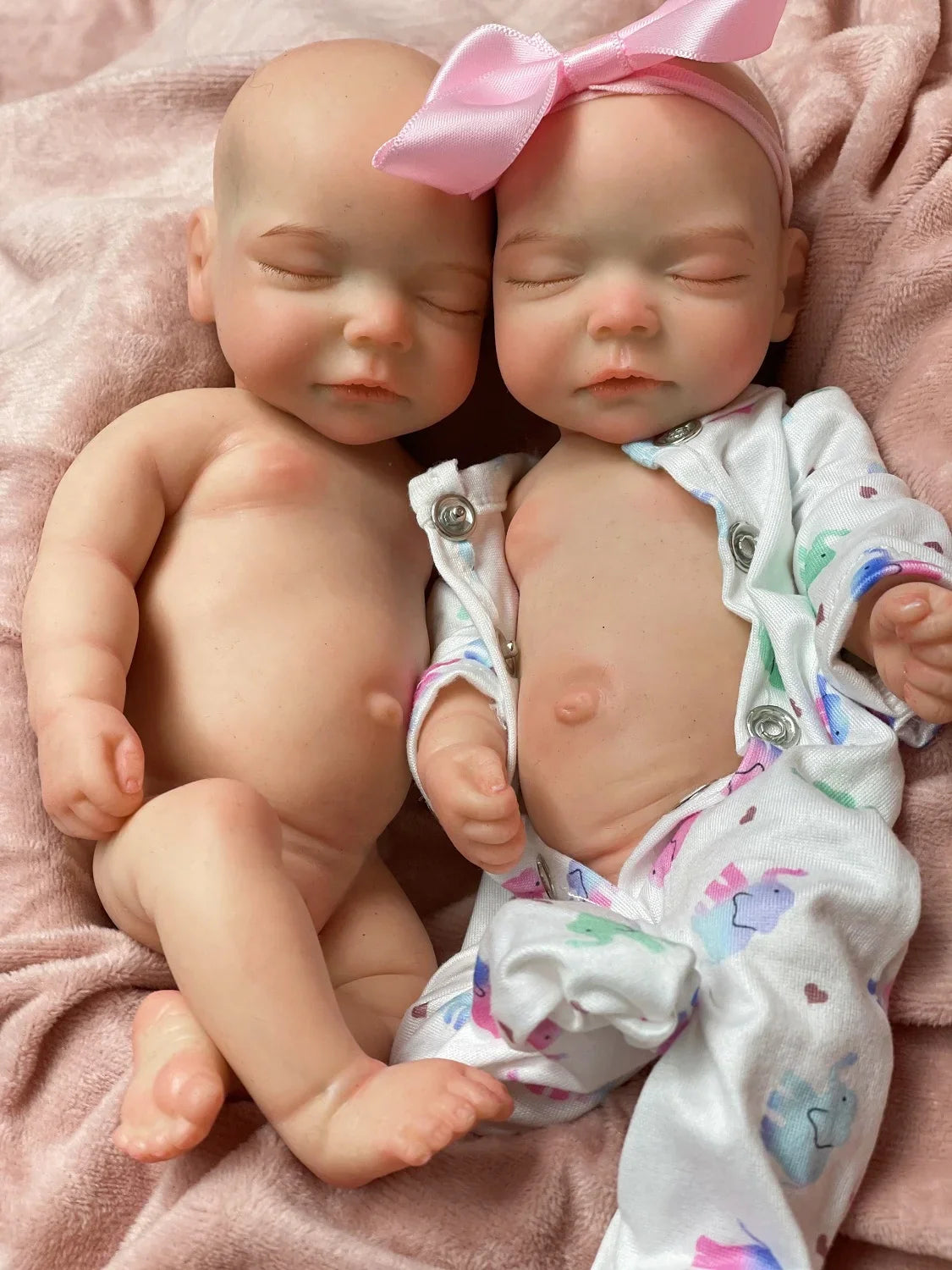 Image of Reborn Baby Dolls 11 Styles/ 26Cm Waterproof Close/Open Solid
