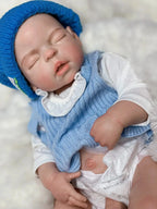 Image of Reborn Baby Dolls 55Cm Washable Solid Silicone Bebe Reborn Girl With