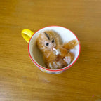 Image of Reborn Baby Dolls 6’’ Avani Doll Full Body Silicone Monkey Drinking