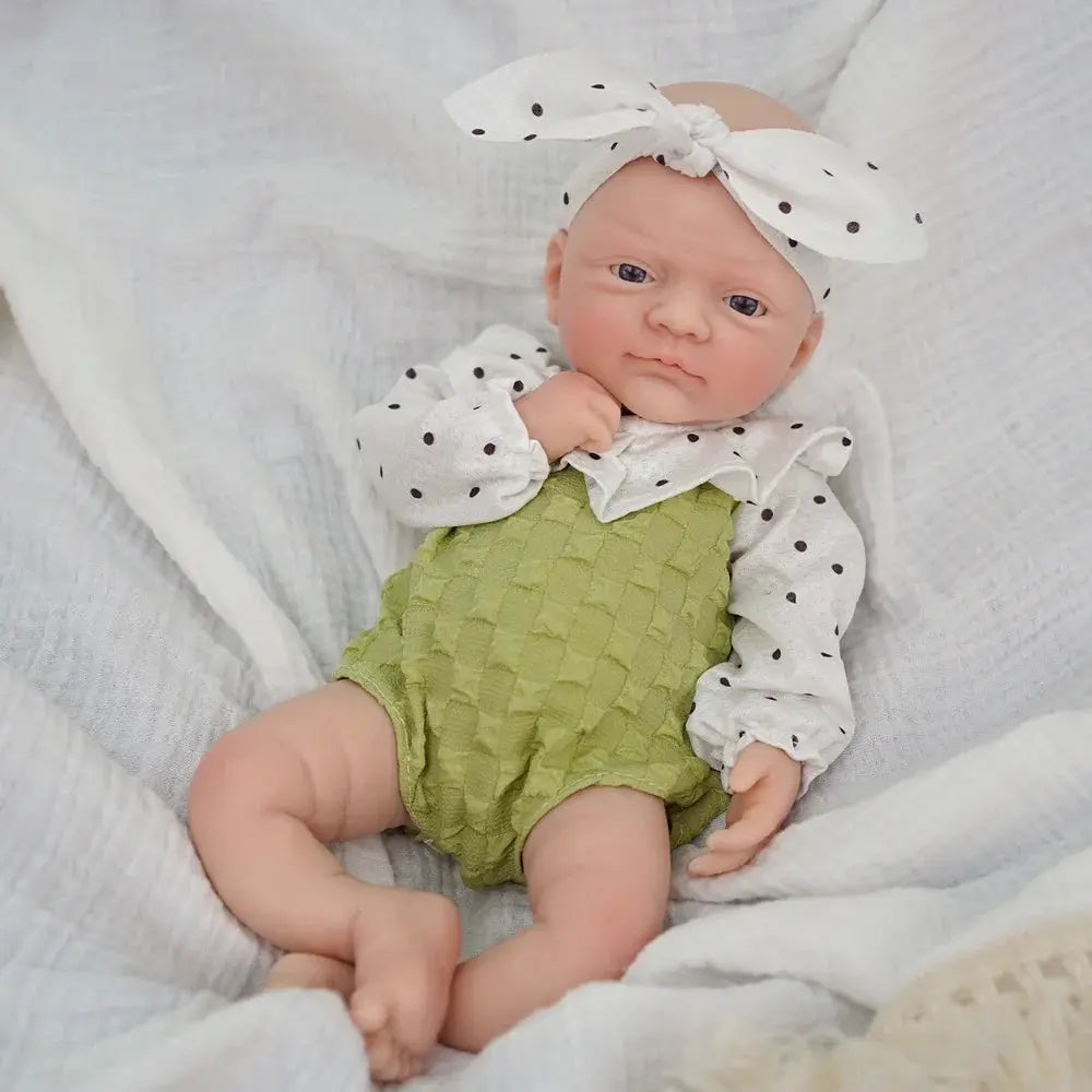 Image of Reborn Baby Dolls 30Cm Micro Preemie Full Body Silicone Reborn Baby