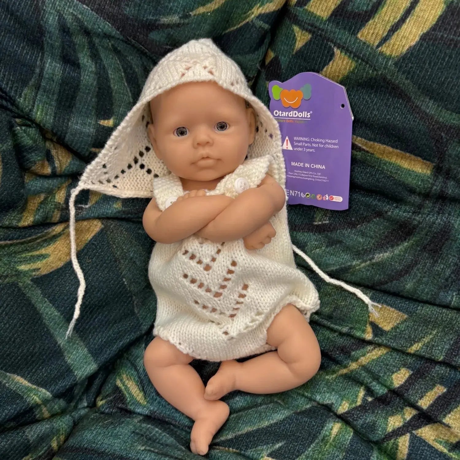 Image of Reborn Baby Dolls 10Inch Silicone Girls Whole Body Soft Solid