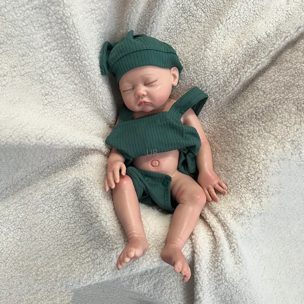 Image of Reborn Baby Dolls 18" Silicone Reborn Baby Dolls Girl Perfect Kids