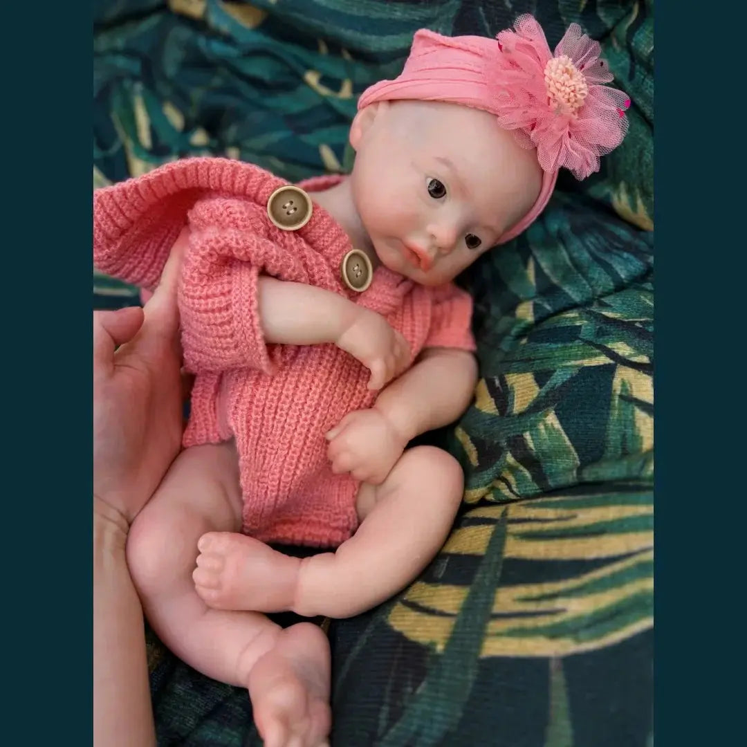 Image of Reborn Baby Dolls 45Cm Meadow Can Open Mouth  Solid Bebe Reborn De