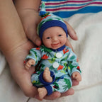 Image of Reborn Baby Dolls 7 Inch Mini Reborn Baby Dolls,Silicone Full Body