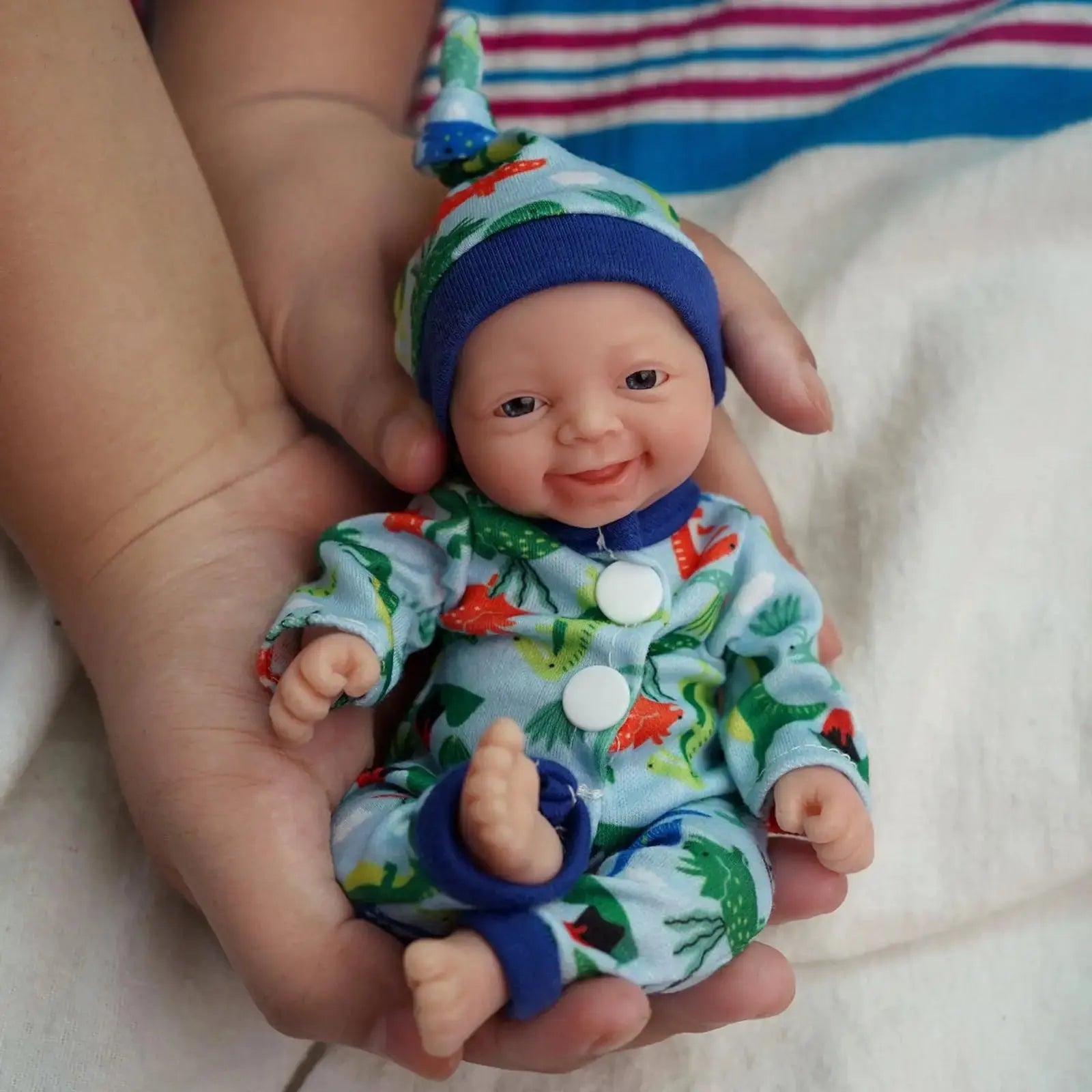 Image of Reborn Baby Dolls 7 Inch Mini Reborn Baby Dolls,Silicone Full Body