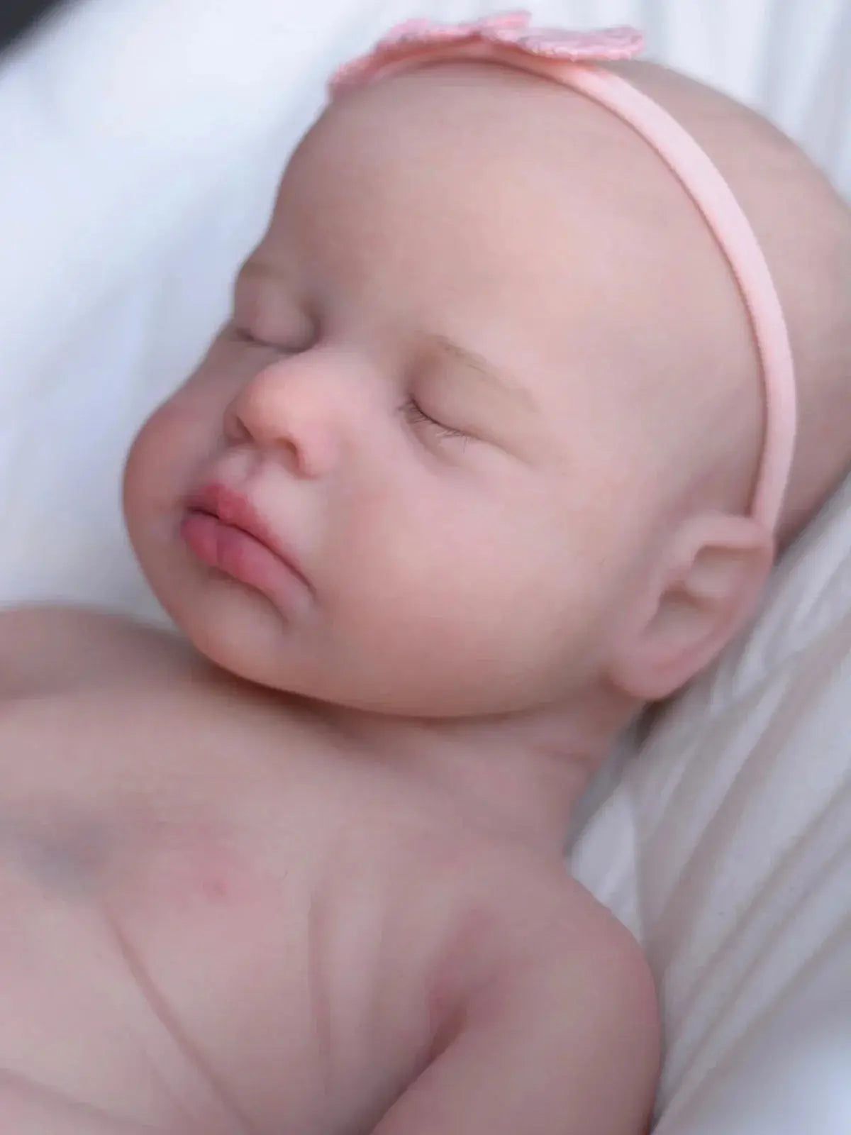 Image of Reborn Baby Dolls 18Inch Open Mouth Loulou Girl Painted/Unpainted