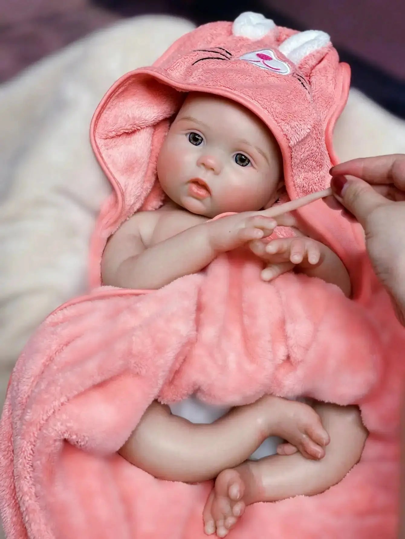 Image of Reborn Baby Dolls 18 Inch Lifelike Handmade Bebe Silicone Reborn Doll