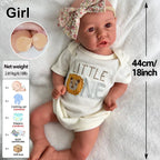 Image of Reborn Baby Dolls 18Inch Realistic Weight Handmade Silicone Reborn