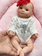 Image of Reborn Baby Dolls 26Cm Cute Maddie Waterproof Reborn Baby Girl With