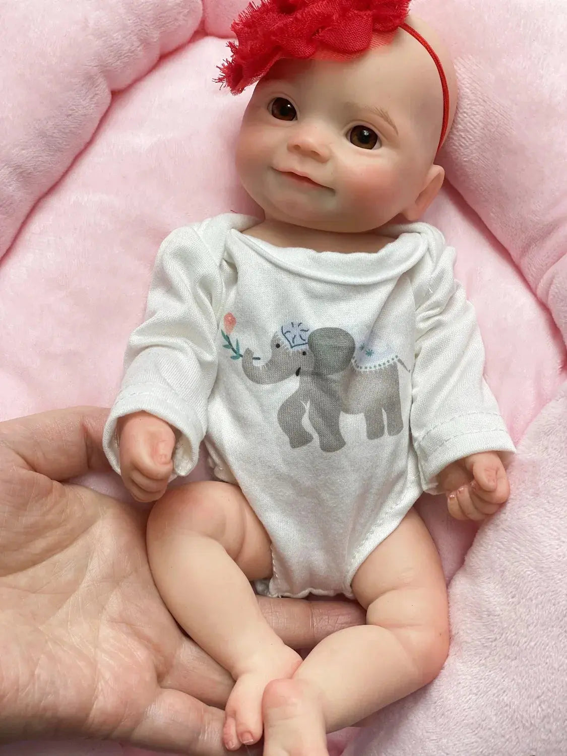 Image of Reborn Baby Dolls 26Cm Cute Maddie Waterproof Reborn Baby Girl With