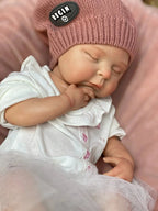 Image of Reborn Baby Dolls 45Cm Peaches Solid Silicone Bebe Reborn Girls With