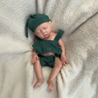 Image of Reborn Baby Dolls 18" Silicone Reborn Baby Dolls Girl Perfect Kids