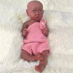 Image of Reborn Baby Dolls Baby Toy Full Platinum Silicone Flexible 17 Inch