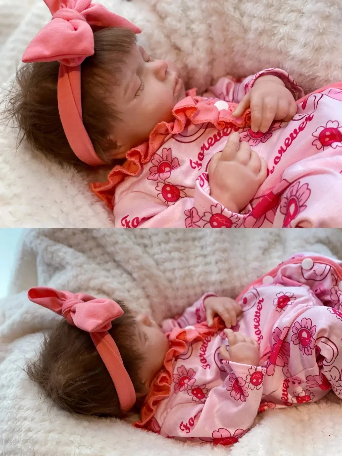 Image of Reborn Baby Dolls 18 Inch Loulou Boy Or Girl Silicone Doll 3D Painted