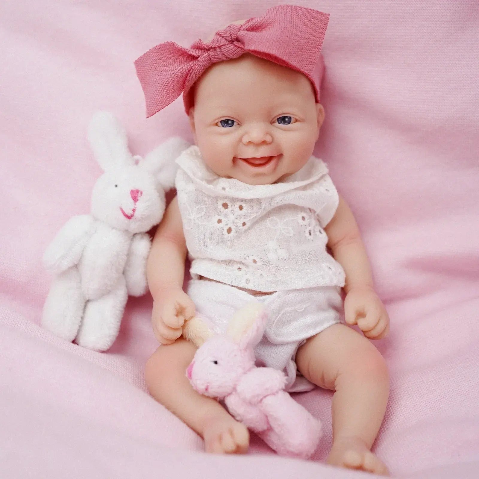 Image of Reborn Baby Dolls 7 Inch Bebe Reborn Mini High Quality Original