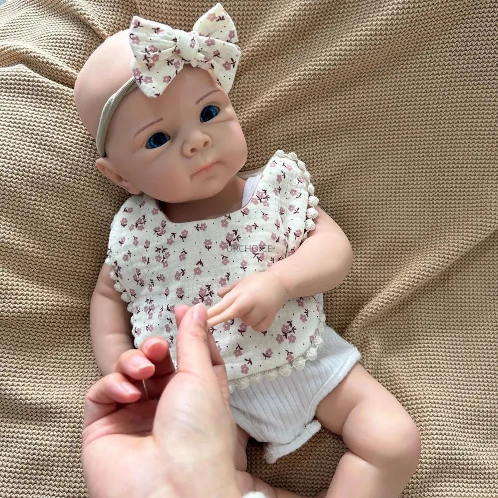Image of Reborn Baby Dolls 19Inch Soft And Lifelike Silicone Reborn Baby Girl