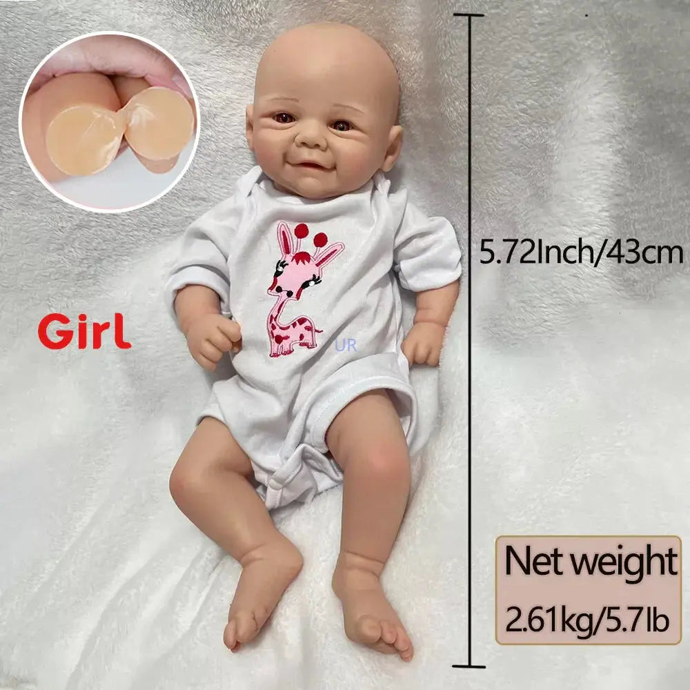 Image of Reborn Baby Dolls Full-Body Silicone Reborn Baby Doll -Vivienne