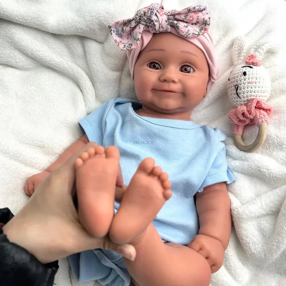 Image of Reborn Baby Dolls 20Inch Parenting Practice Weighted Silicone Reborn