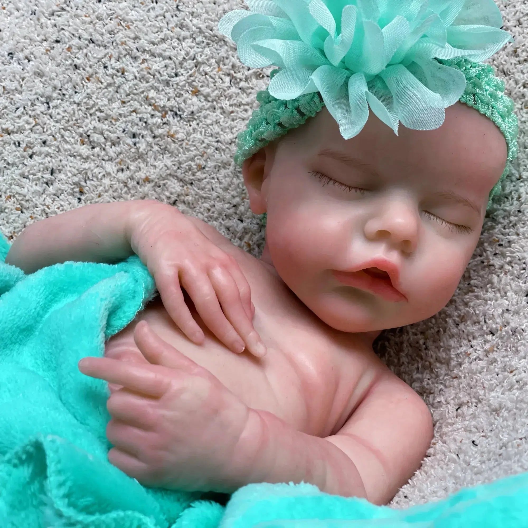 Image of Reborn Baby Dolls 45Cm Twins B Full Body Solid Silicone Reborn Dolls